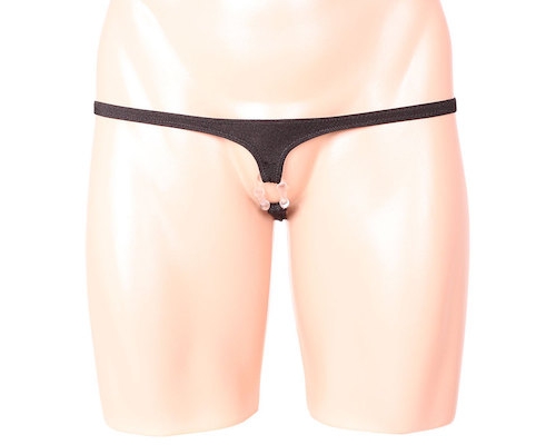 Male Thong with Cock Ring L